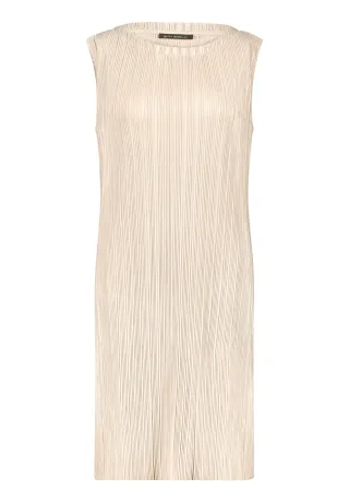 Betty Barclay - Chiffonkleid grau beige - Gr. - 46