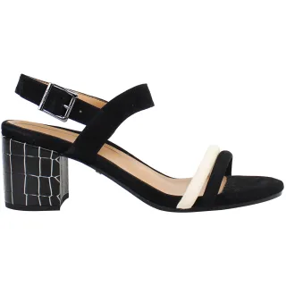 Vionic Paula Damen schwarze Absatzsandalen