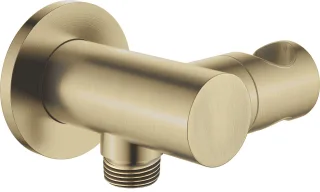 Neuesbad Serie 310 Eck Anschluss Verstellbar mit Dusche BRACKET, Rund, Messing NB1DENACM57K1