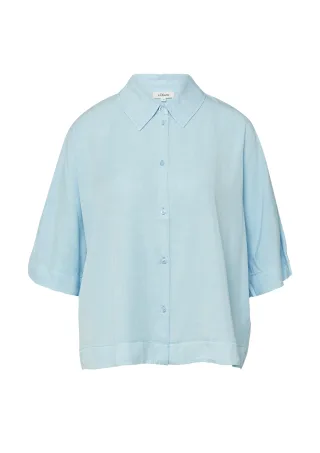 s.Oliver - Bluse blau - Gr. - 38