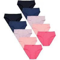 TupTam Slip TupTam Mädchen Slips mit Aufdruck 10er Pack