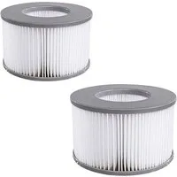 FELIXLEO Kartuschen-Filterpumpe Ersatzfilter für MSPA Whirlpool zubehör für MSPA FD2089 (2 St)