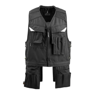 MASCOT Baza Werkzeugweste Schwarz Schwarz S - 15089-154-09-S