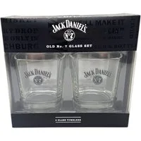 Jack Daniels Whiskyglas Jack Daniels 2er Set TRUMBLERS 2 und 4cl geeicht, 2-tlg.
