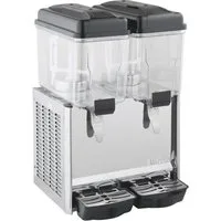 GastroHero Getränkespender Getränkespender ECO 2x12 Liter Doppel Saftspender