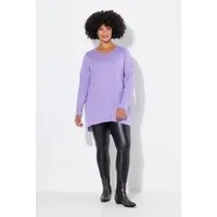 Angel of Style T-Shirt Longshirt bequeme Passform Rundhals Langarm