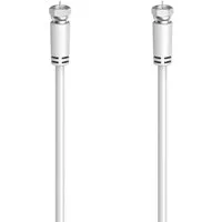 Hama SAT-Anschlusskabel, F-Stecker - F-Stecker, 1,5 - 10 m, 90 dB SAT-Kabel, F-Stecker, (1000 cm)
