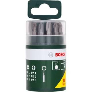 Bosch Schrauberbit-Set, 10-teilig, inklusive SL - 2607019454