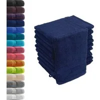 Hometex Premium Textiles Waschhandschuh in Premium Qualität 500 g/m², Feinster Frottier-Stoff 100% Baumwolle, (10er Set), weich, saugfähig, extra schwer & flauschig - TEST BILD TOP MARKE 2025