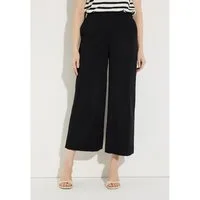MORE&MORE Culotte lässige, weite, verkürzte Schlupfhose