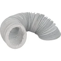 TronicXL Klimaanlagenschlauch PVC Abluftschlauch 100mm 1,5m für Trockner Klimaanlage Wäschetrockner, Zubehör für Trockner, Klimaanlagen, Kompatibel mit Beko Gorenje Midea Bosch Siemens AEG Haier