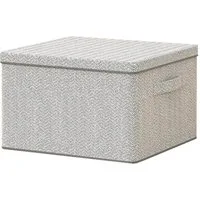 Diwzbyn Aufbewahrungsbox Faltbare Aufbewahrungsbox mit Deckel, Kleiderspeicherbox, große Aufbewahrungsbox, Kleiderschrank-Aufbewahrungsbox