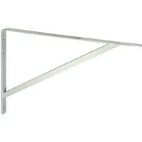 ib style Wandregal SCHWERLASTTRÄGER 210x300 mm Weiß, Schwerlastkonsole - Regalwinkel mit hoher Tragkraft
