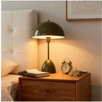 OTTO home Tischleuchte Dorrio Pilzlampe, ohne Leuchtmittel, Leuchtmittel wechselbar, Textilkabel blendfreie Nachttischleuchte, Tischlampe, E14, Pilz, Lampe