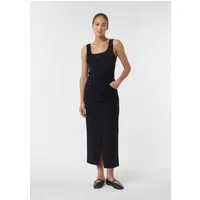comma Midirock Rock Langer Denim-Rock in Leo-Jacquard