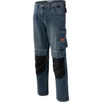 HERO by John Medoox Workerjeans CALGARY Denim Pro Workwear Arbeits-Cargojeans Arbeits-Cargojeans Denim / Jeansfür Herren