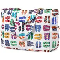 LuxusKollektion XL-Strandtasche Strandtasche Groß Tote Bag Wasserdichte Badetasche 40L Faltbar