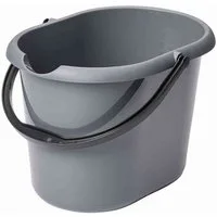 ALPFA Putzeimer Putzeimer oval 13 l Kunststoff, farbig sortiert