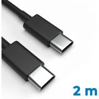 Justcom Samsung Galaxy A34 5G 2023 USB-Kabel, USB-C, USB-C (200 cm), Schnellladekabel, Datenkabel, Handy, Tablet
