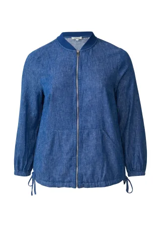 s.Oliver - Indoor-Jacke blau - Gr. - 48