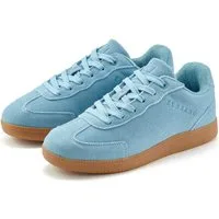 Elbsand Freizeitschuh, Schnürschuh, Turnschuh, Retro Sneaker, Lederschuh Sneaker Ledersneaker, Schnürhalbschuh aus Leder im modernen Retro Look