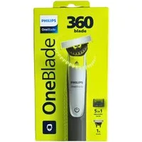 Philips Elektrorasierer OneBlade 360 - 5 in 1 - QP2734/23, Aufsätze: 1, Nass und trocken einsetzbar