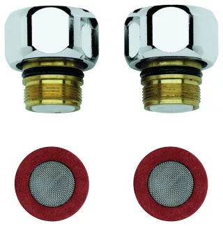 GROHE Rückflussverhinderer 47189 2 Stück cool sunrise, 47189GL0 47189GL0