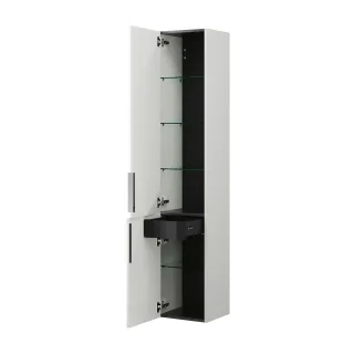 Burgbad Hochschrank Eqio 1760x350x320 Weiß Hochglanz, HSBA035LF2009 HSBA035LF2009