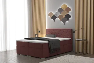 Boxspringbett Schlafzimmerbett RAMIRO 200x220cm in div. Farbvarianten