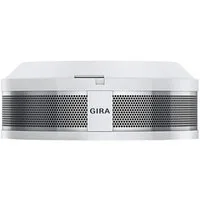 GIRA Rauchmelder (Dual VdS anerkannt reinweiß Standalone 10J Batterie/Akku Vernetzbar)
