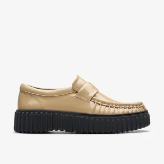 Torhill Mokassins Beige Lackschuhe