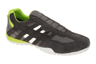Geox U4507B 022EK C1E3S Herren Slipper Grau/Gr?n Atmungsaktiv wasserdicht