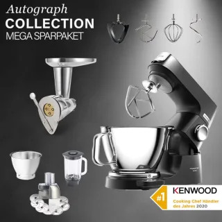 Kenwood KüchenmaschineTitanium Chef Baker Black KVC85.004BK -...
