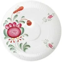 Seltmann Weiden Untertasse Amina Ostfriesenrose, (1 St), Kombinierbare Untertasse für: Kaffeetasse, Teetasse 0,22 l, Becher