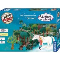 Kosmos Puzzle StoryPuzzle, Sternenschweif, Das verschwundene Einhorn, 150 Puzzleteile, Made in Germany