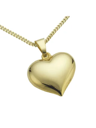 Fascination by Ellen K. Halskette Gold 333 Motiv Herz