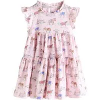 Next Jerseykleid Cath Kidston Volantkleid aus Jersey (1-tlg)