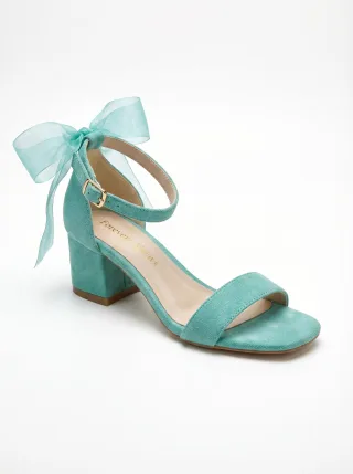 Rochelle Elfenbein Bridal Sandalen with Ribbon