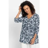 Witt Klassische Bluse Web-Tunika 3/4-Arm