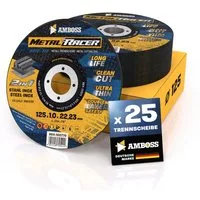 Amboss Werkzeuge Trennscheiben 25x Amboss Metal Racer Trennscheibe, Ø125 mm - 1