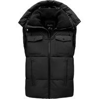 Amaci&Sons Steppweste NAMPA Winterweste Herren Outdoor Winter Weste Jacke mit Kapuze