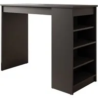 MIRJAN24 Bartisch Zotino (mit Regale), 115x50x102 cm