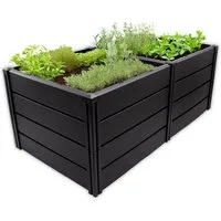 KHW Hochbeet Demeter XL, MADE IN GERMANY BxTxH: 158x82x61 cm, 672 Liter