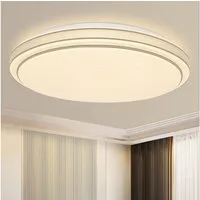 ZMH LED Deckenleuchte Wohnzimmer Deckenlampe Sternenhimmel Deckenlampe Modern Flur, Augenschutz, LED fest integriert, 3000K