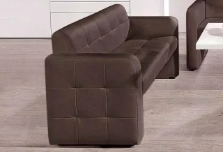 exxpo - sofa fashion 2-Sitzer "Barista, modern und bequem, hoher Sitzkomfort" moderne Sitz- und Rückenverarbeitung, frei im Raum stellbar