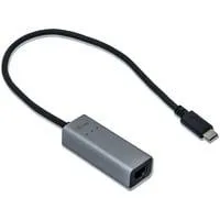 USB-C Metal Gigabit Ethernet Adapter, USB-Adapter grau
