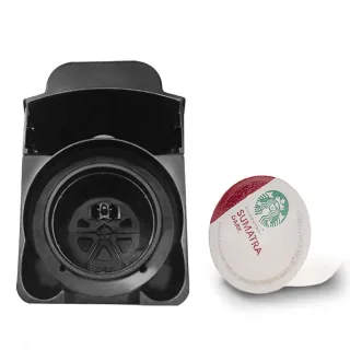 HiBREW Capsule Adapter System Parts Compatible With H2A&H2B Coffee Machine for Ground Coffee, NS, DG, ESE Pod, K-Cup, La