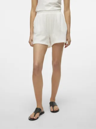 VERO MODA - VMNATALI HW SHORTS WVN NOOS Snow White - Gr. - M