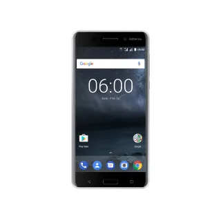 Nokia 6 32GB [Dual-Sim] silber/weiß