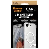 Flagship 3-in-1 Set transparent/weiß, iPhone 16e, MagSafe, EasyAligner